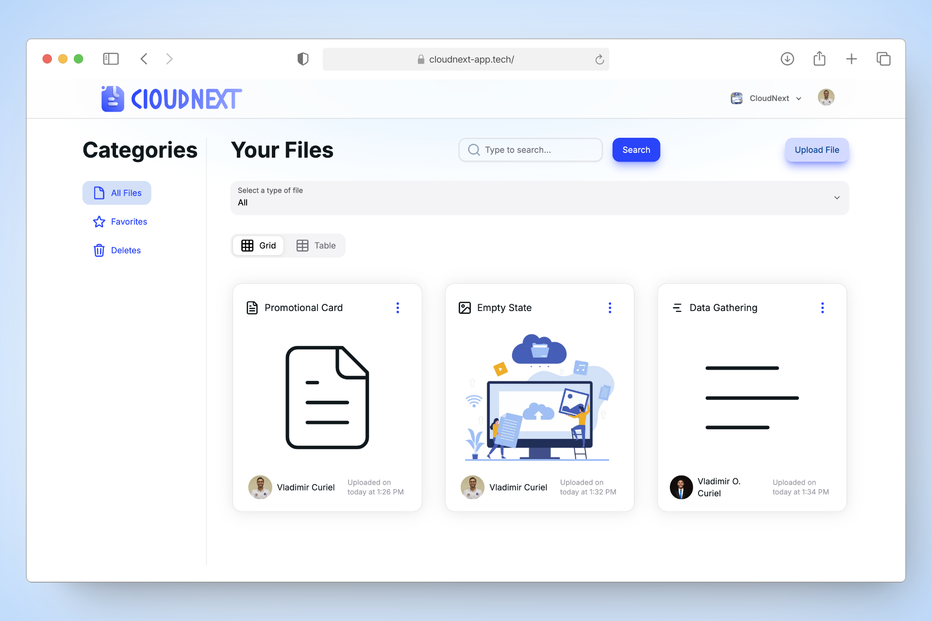 CloudNext app hero image